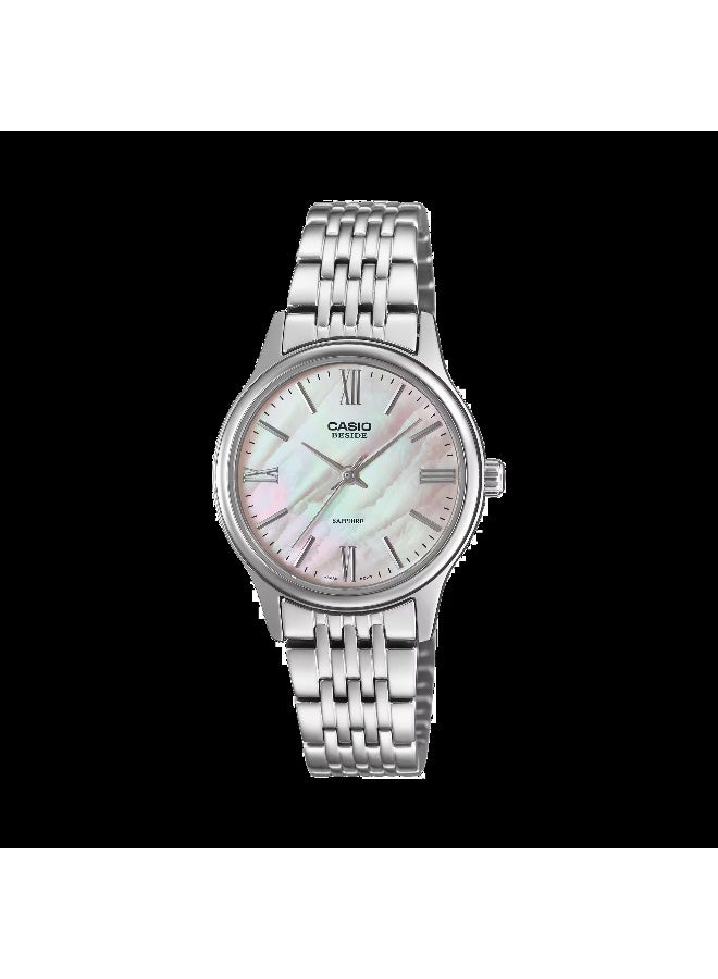 Beside Sapphire Glass Stainless Steel Women's Wrist Watch - BLS-100DS-4AVDF